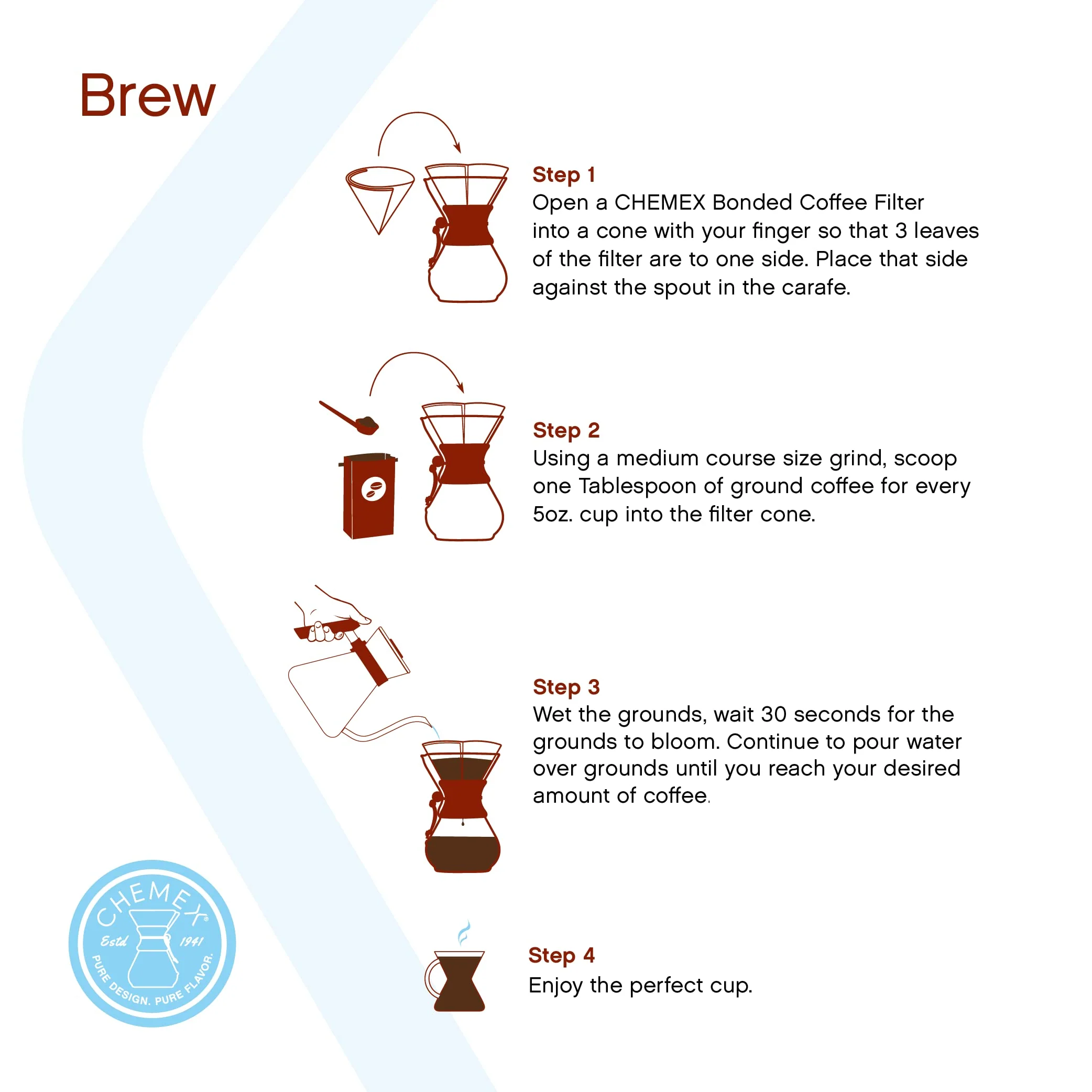 Brew Tools Chemex 6 Cup Coffee Maker - Image 4